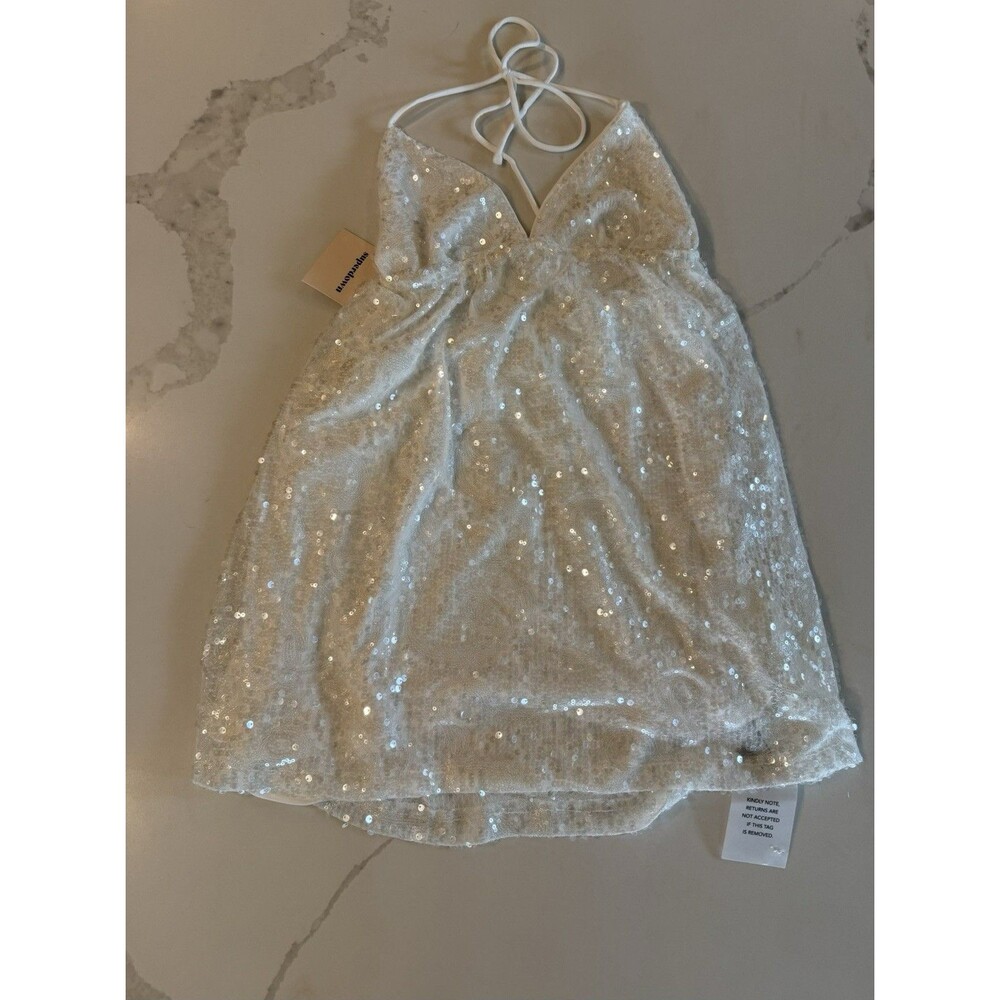 NWT Revolve Superdown Mini Sequin Dress S